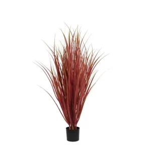 Trawa Trzcinowa Luksusowa Bordowa UV 95 cm